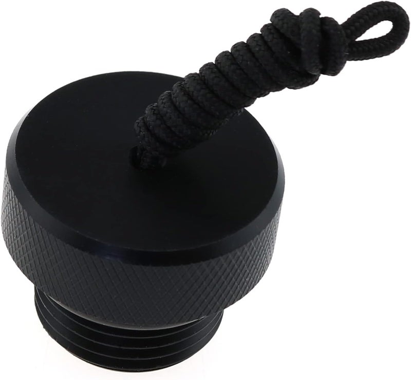 LUORNG Tank Valve Cover Black Scuba Diving Dive DIN Tank Valve Regulator Dust Plug Cap Male Threaded Din Scuba Tank Valve Dust Plug Protector Cap - Image 2